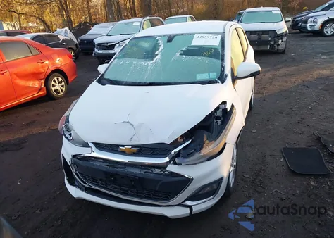 2020 Chevrolet Spark Fwd 1Lt Automatic z USA, uszkodzony, nr VIN KL8CD6SA9LC447948